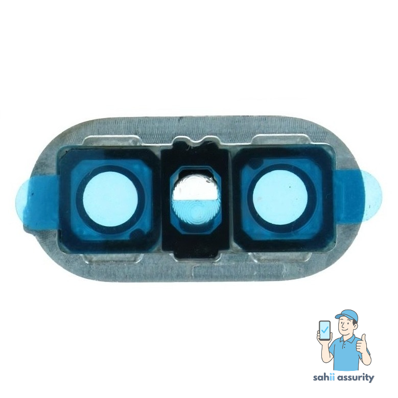 Camera Lens Glass with Frame for Xiaomi Mi A2 Blue thumbnail
